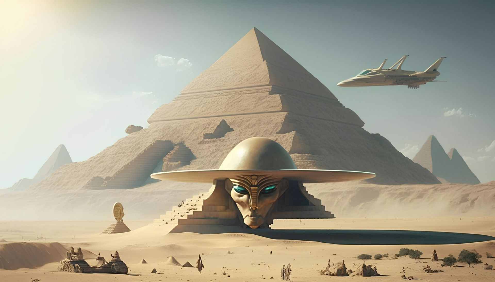 Sejarah Teori Konspirasi bahwa Piramida Mesir Kuno Dibangun oleh Alien